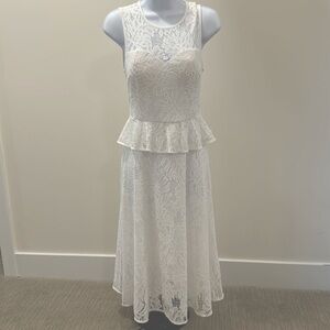 NWT Lilly Pulitzer White Paradise Found Lace Dress